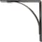 Ekena Millwork Morris Steel Bracket, Hammered Gray 3"W x 12"D x 12"H BKTM03X12X12MOHGY - alternate 3